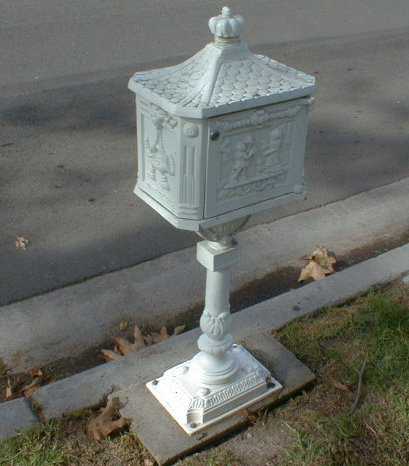 Postbox on a street in Tustin