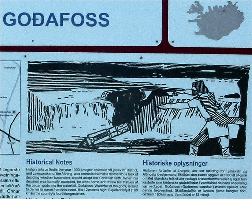 Goðafoss: Historical Notes