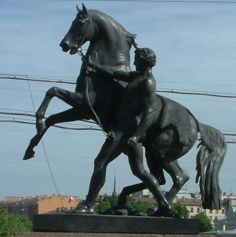 St Petersburg: The Horse Tamer on Anichkov Bridge