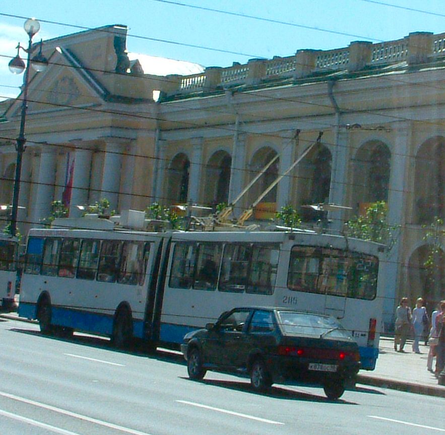 St Petersburg: Blue Trolleybus