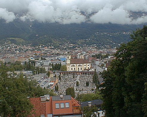 Innsbruck: View from Bergisel
