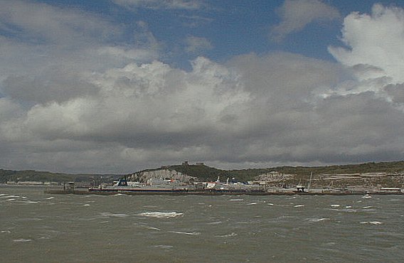 Approaching Dover Harbour