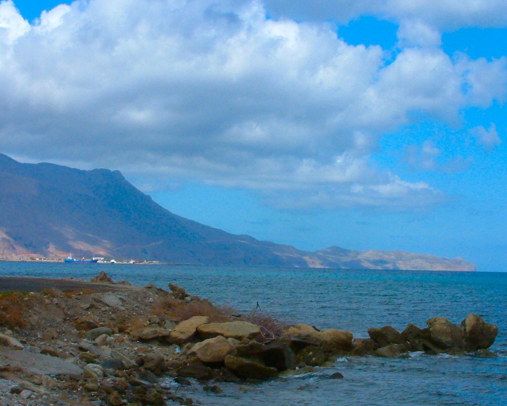 Kissamos: View of Gramvousa Peninsular