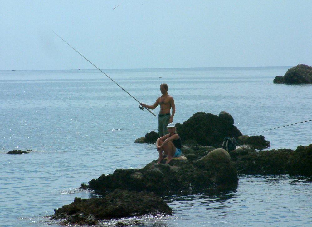 Paleochora: Fishing