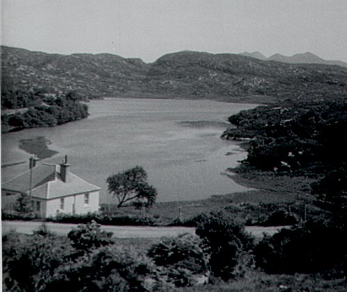 Loch Culag from above Strathan, July 1966