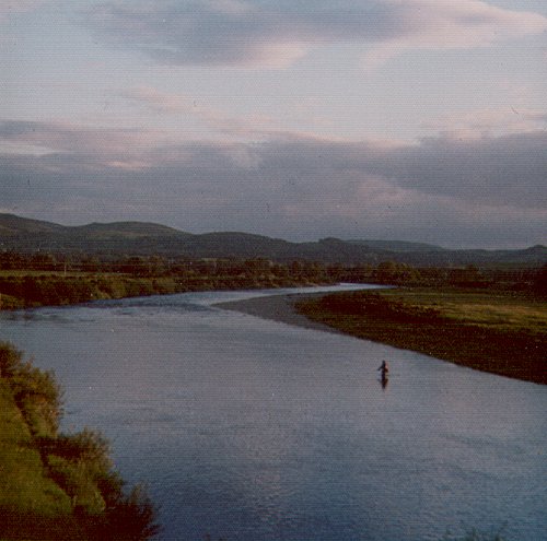 River Nith near Thornhill (Dumfriesshire), June 1976