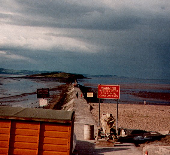 Cramond Island Causeway, 1979