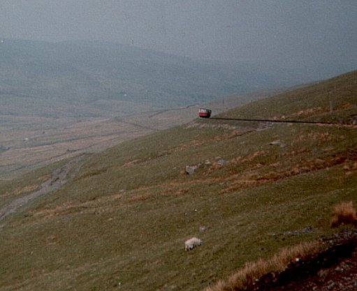 Halfway up Snowdon, June 1979