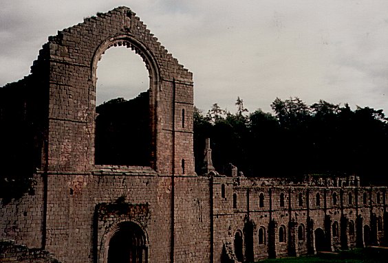 Fountains Abbey: Outer View, October 1984