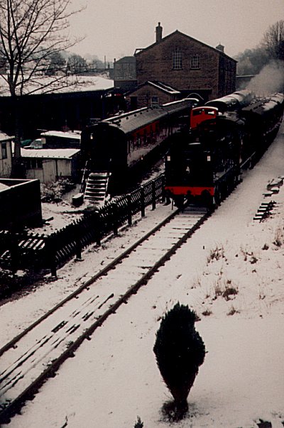 Worth Valley Railway, April 1987