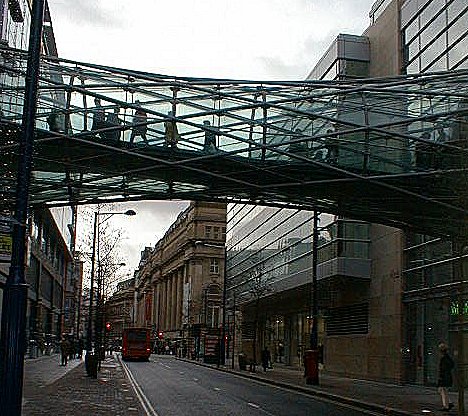 Manchester: Corporation Street, December 1999