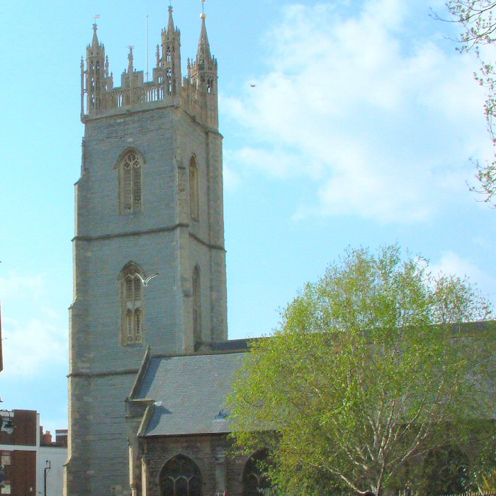 Cardiff: St John's Church, April 2006