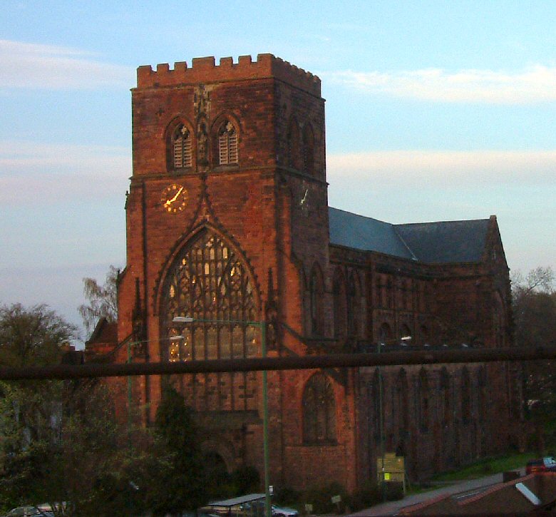 Shrewsbury Abbey, April 2006