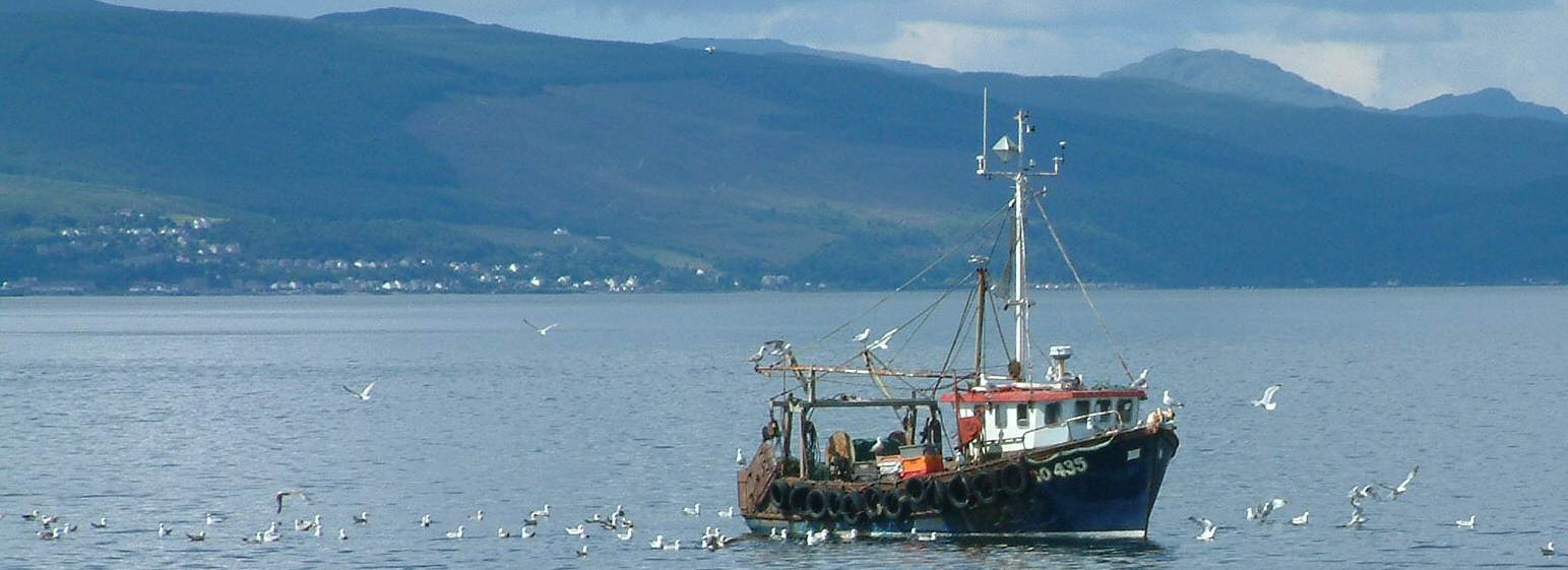 Fishing Boat in the Firth of Clyde