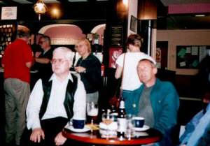 Photo by E O'Keffee: readings in the bar