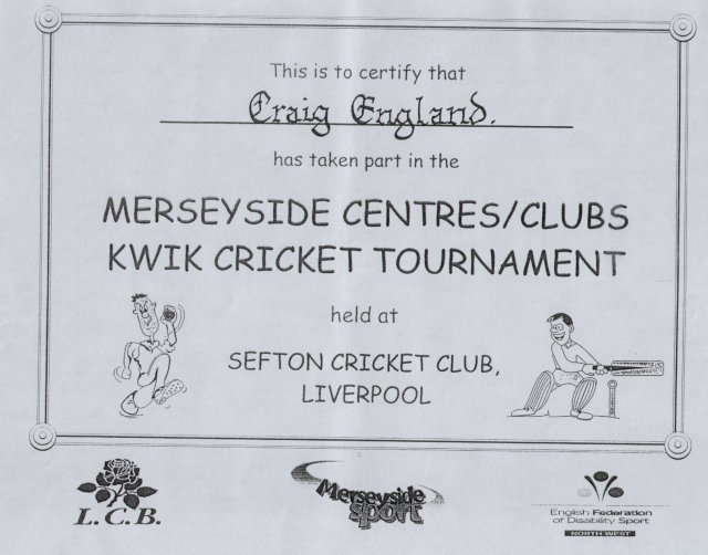 Kwik Cricket Tournament