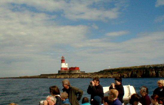 Longstone Lighthouse, from where Grace Darling set sail
