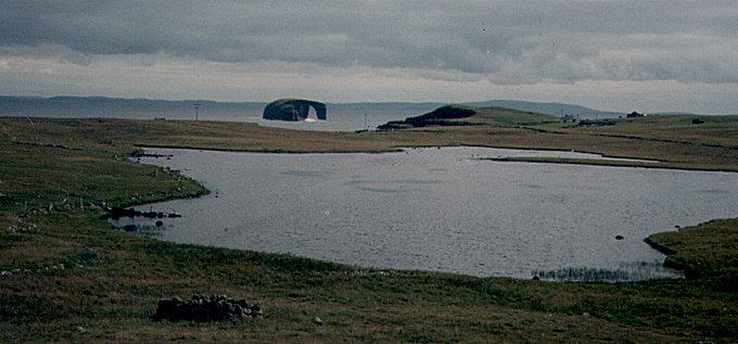 Door Holm from Esha Ness, August 1985